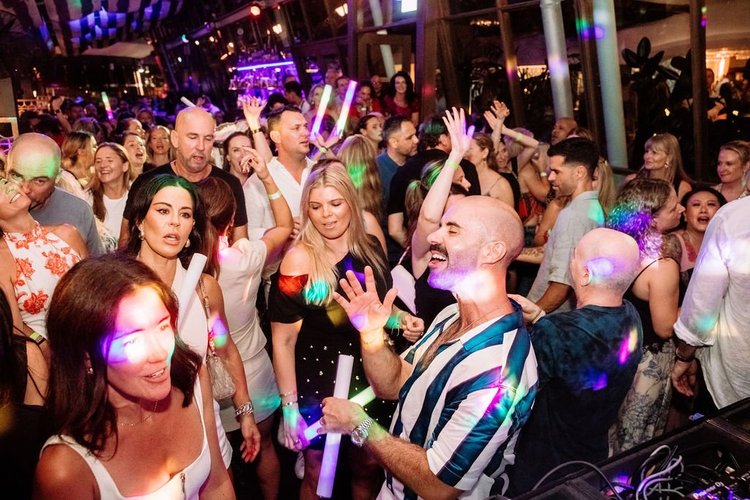 Sydney · The party at a previous Back to the 90s event